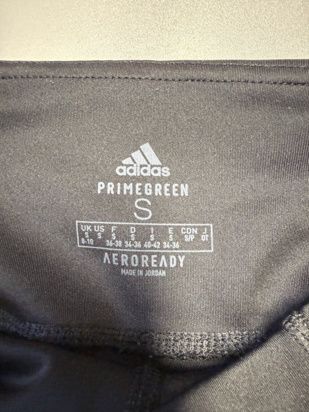 ADIDAS Women's Lightweight High Rise 3-Stripe 7/8 Leggings Size S In Black - Picture 5 of 7